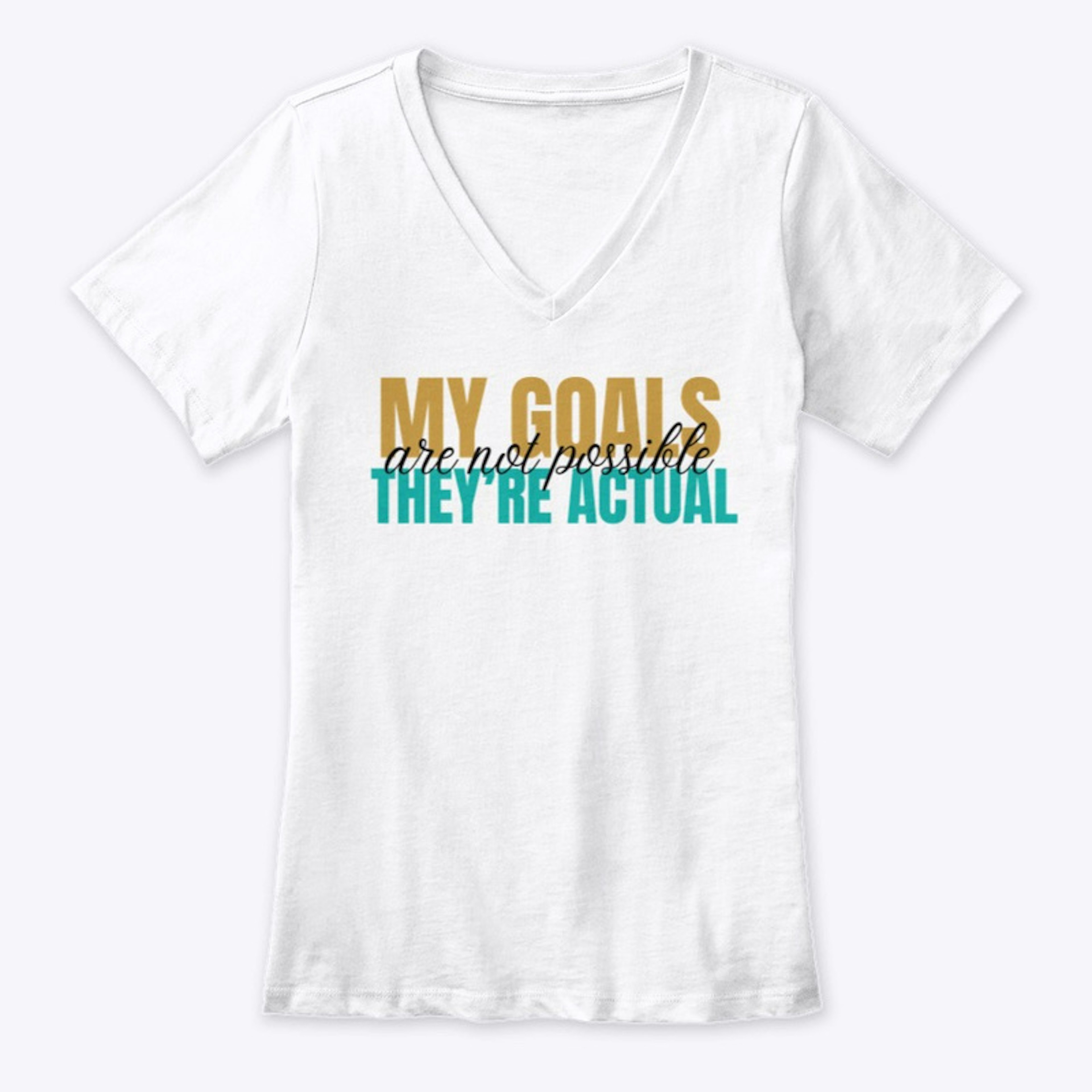 My Goals Are Not Actual They're Possible